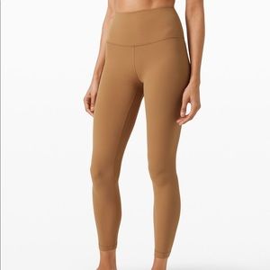 Lululemon Align Pant II 25”- Saddle Brown